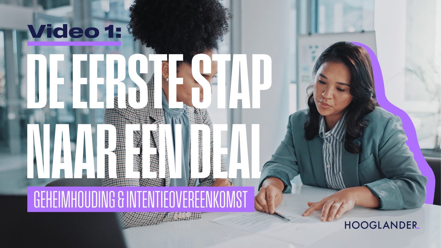 Video 1 bedrijfsovername geheimhoudingsovereenkomst deal